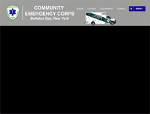 Tablet Screenshot of communityemergencycorps.org